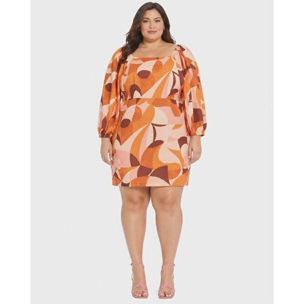 NWT Size 16W Donna Morgan Mini Dress